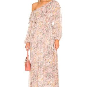 ASTR the Label Kaylani Dress in Pink Multi Floral